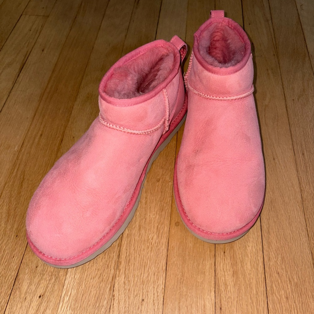 Hot Pink Ultra Mini Uggs Size 12